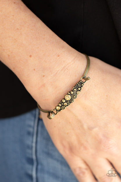 Paparazzi Bracelet - Bubbling Whimsy - Brass