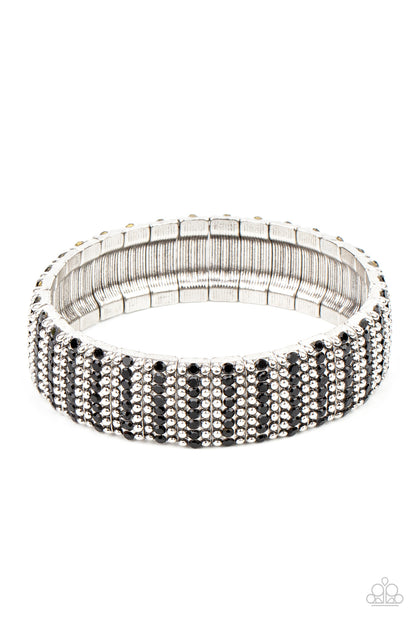 Paparazzi Bracelet - The GRIT Factor - Black