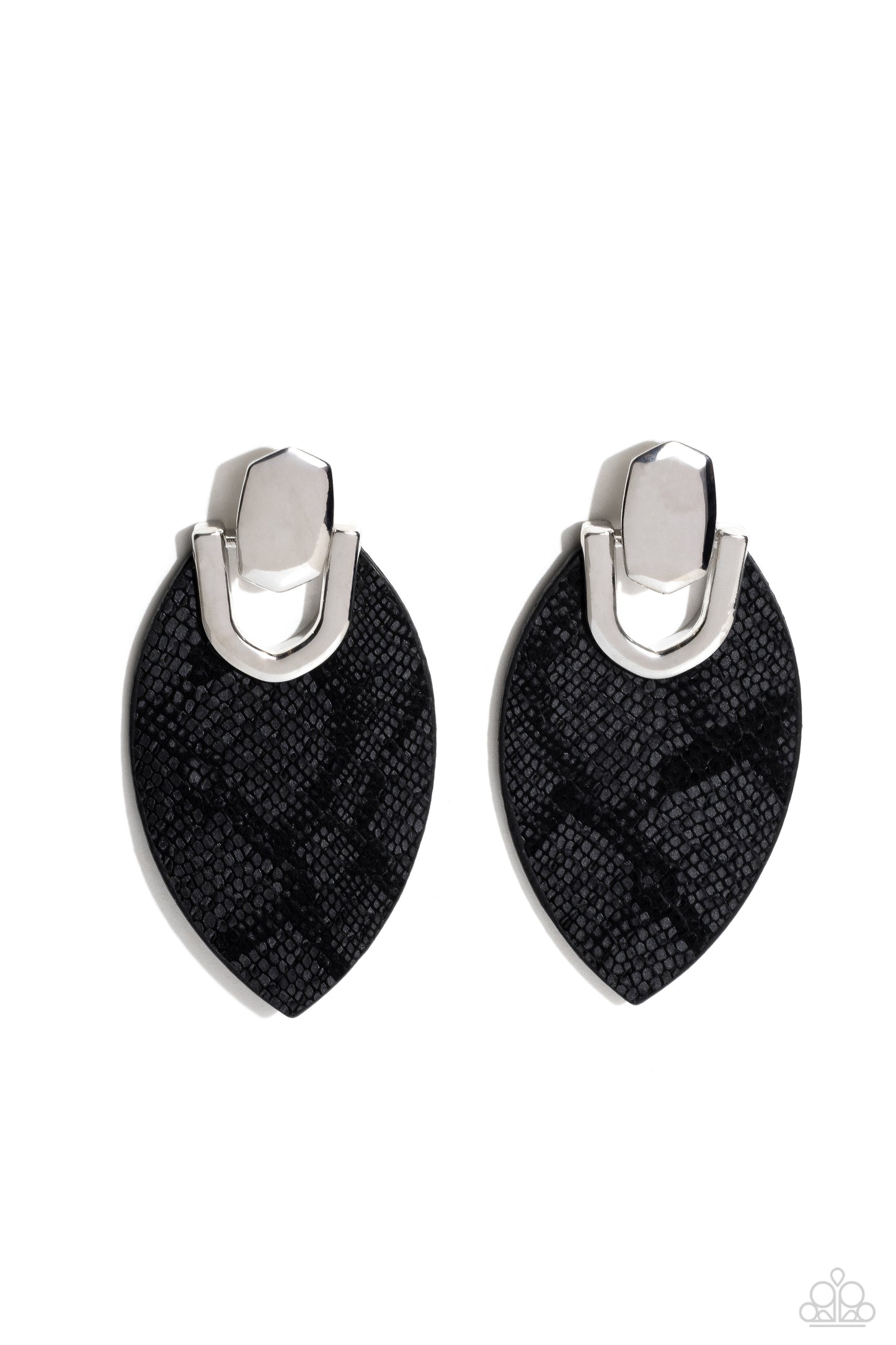 Paparazzi Earrings - Wildly Workable - Black