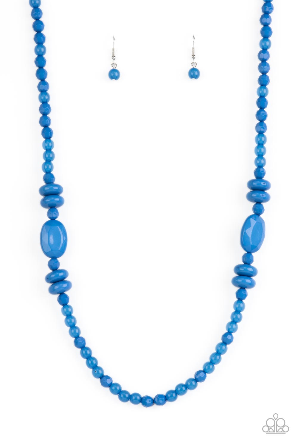 Paparazzi Necklace - Tropical Tourist - Blue