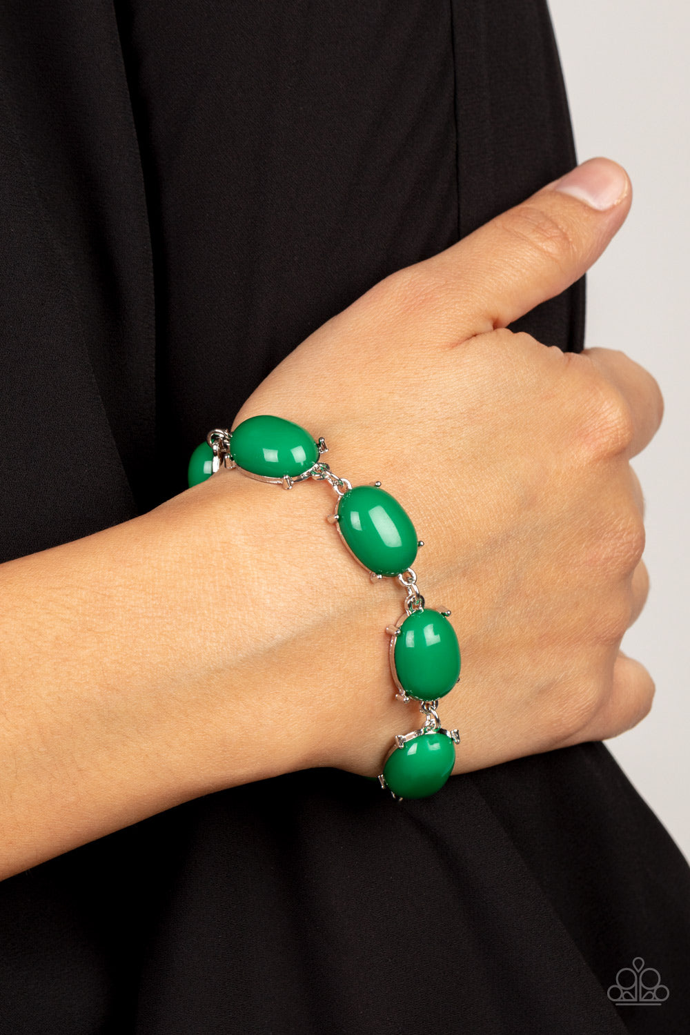 Paparazzi Bracelet - Confidently Colorful - Green