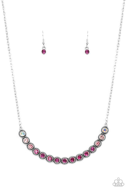 Paparazzi Necklace - Throwing SHADES - Pink