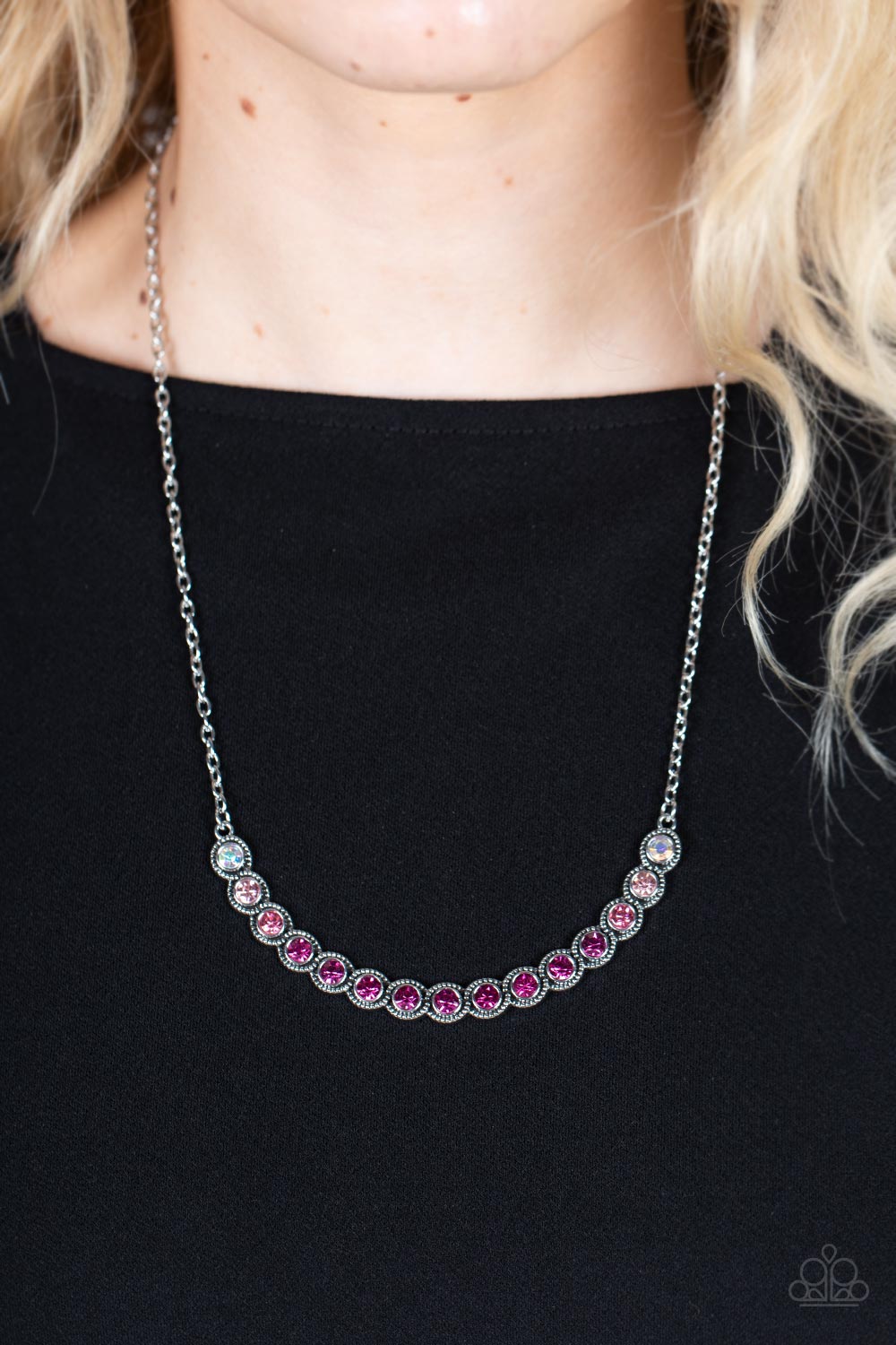 Paparazzi Necklace - Throwing SHADES - Pink