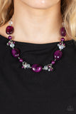 Paparazzi Necklace - The Top TENACIOUS - Purple