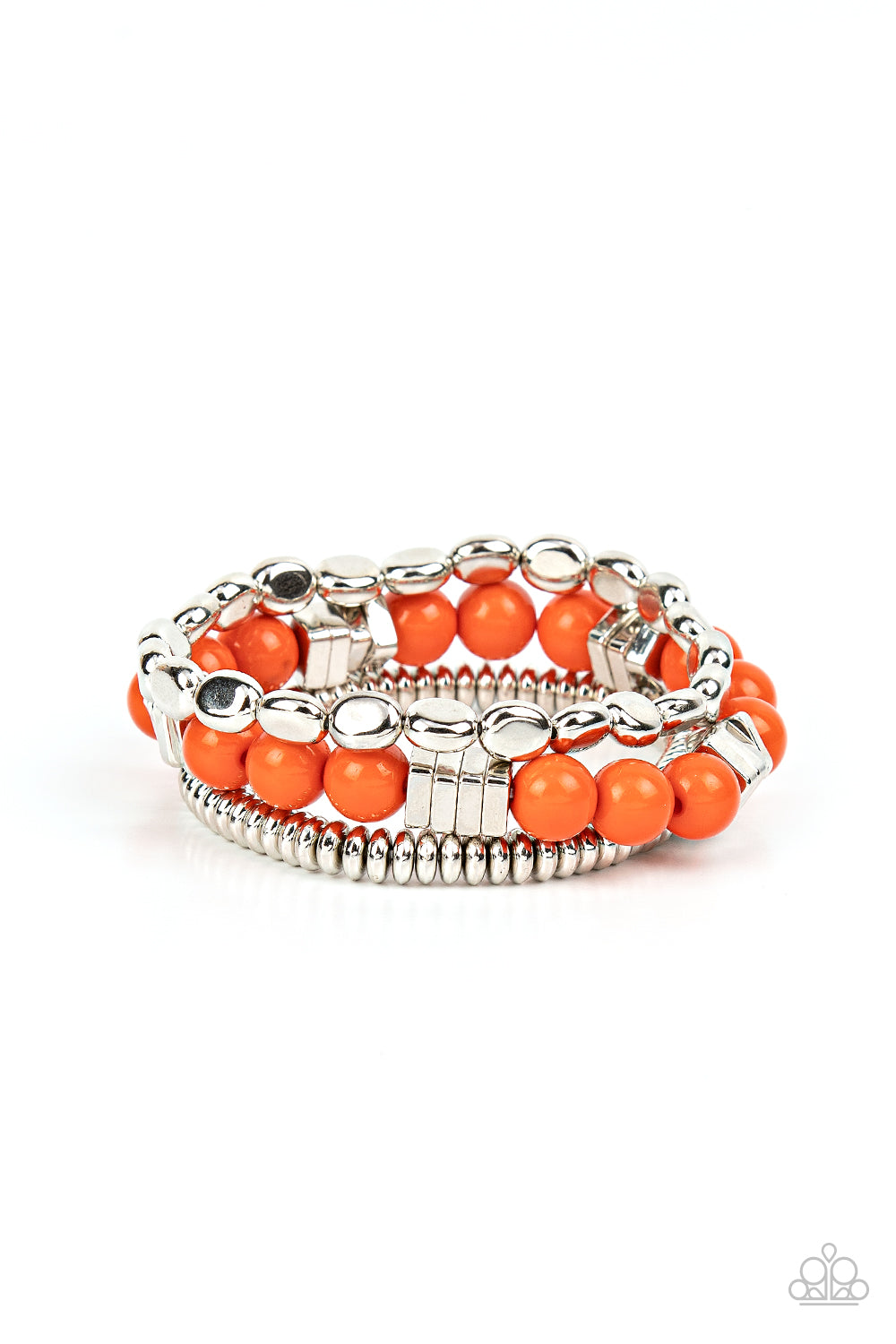 Paparazzi Bracelet - Tour de Tourist - Orange