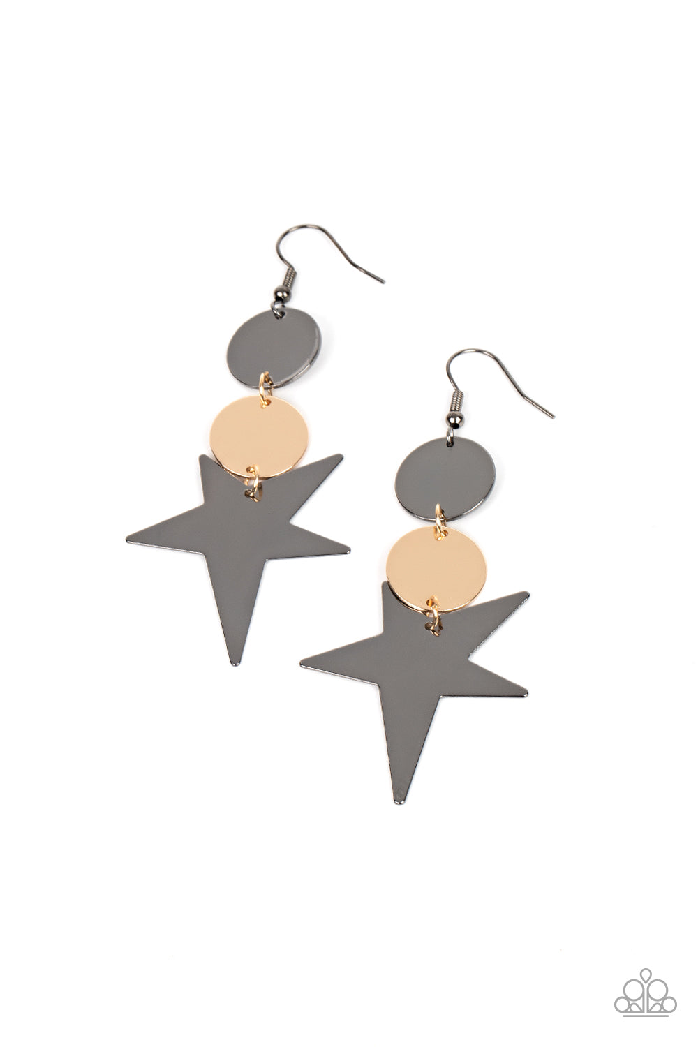 Paparazzi Earrings - Star Bizarre - Multi