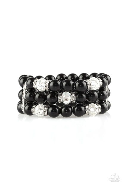 Paparazzi Bracelet - Undeniably Dapper - Black