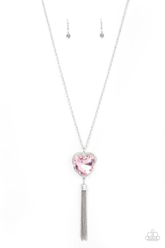 Paparazzi Necklace - Finding My Forever - Pink