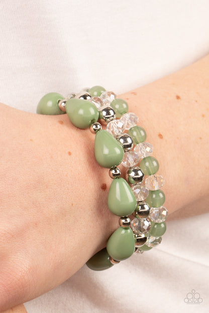 Paparazzi Bracelet - Beachside Brunch - Green