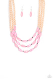 Paparazzi Necklace - I BEAD You Now - Pink