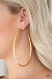 Paparazzi Earrings - Fleek All Week - Gold
