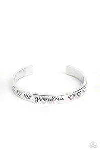 Paparazzi Bracelet - A Grandmothers Love - Silver