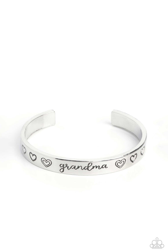 Paparazzi Bracelet - A Grandmothers Love - Silver