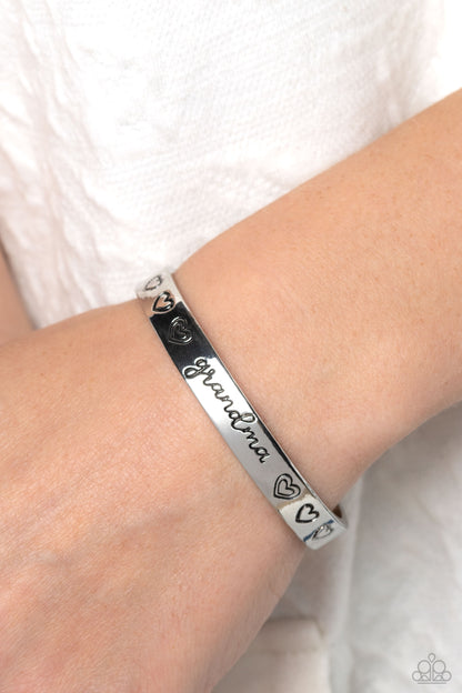 Paparazzi Bracelet - A Grandmothers Love - Silver