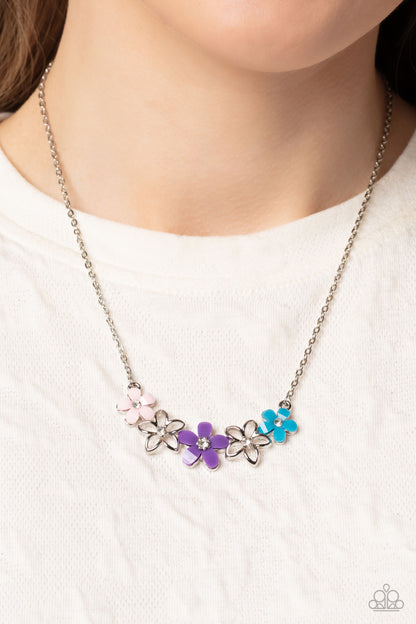 Paparazzi Necklace - WILDFLOWER About You - Purple