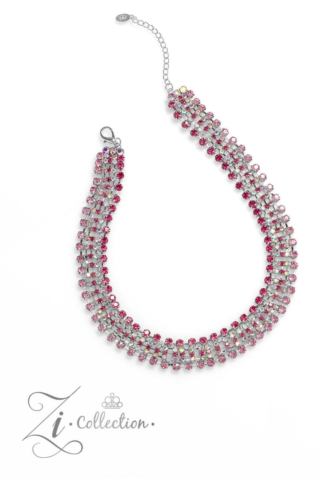 Paparazzi Zi Necklace - Flirtatious - Pink - 2023