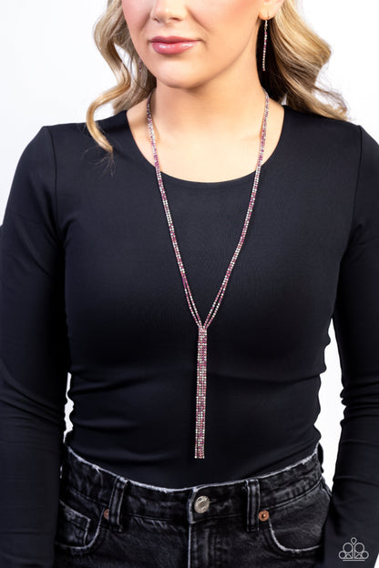 Paparazzi Necklace - Jazz STRANDS - Pink