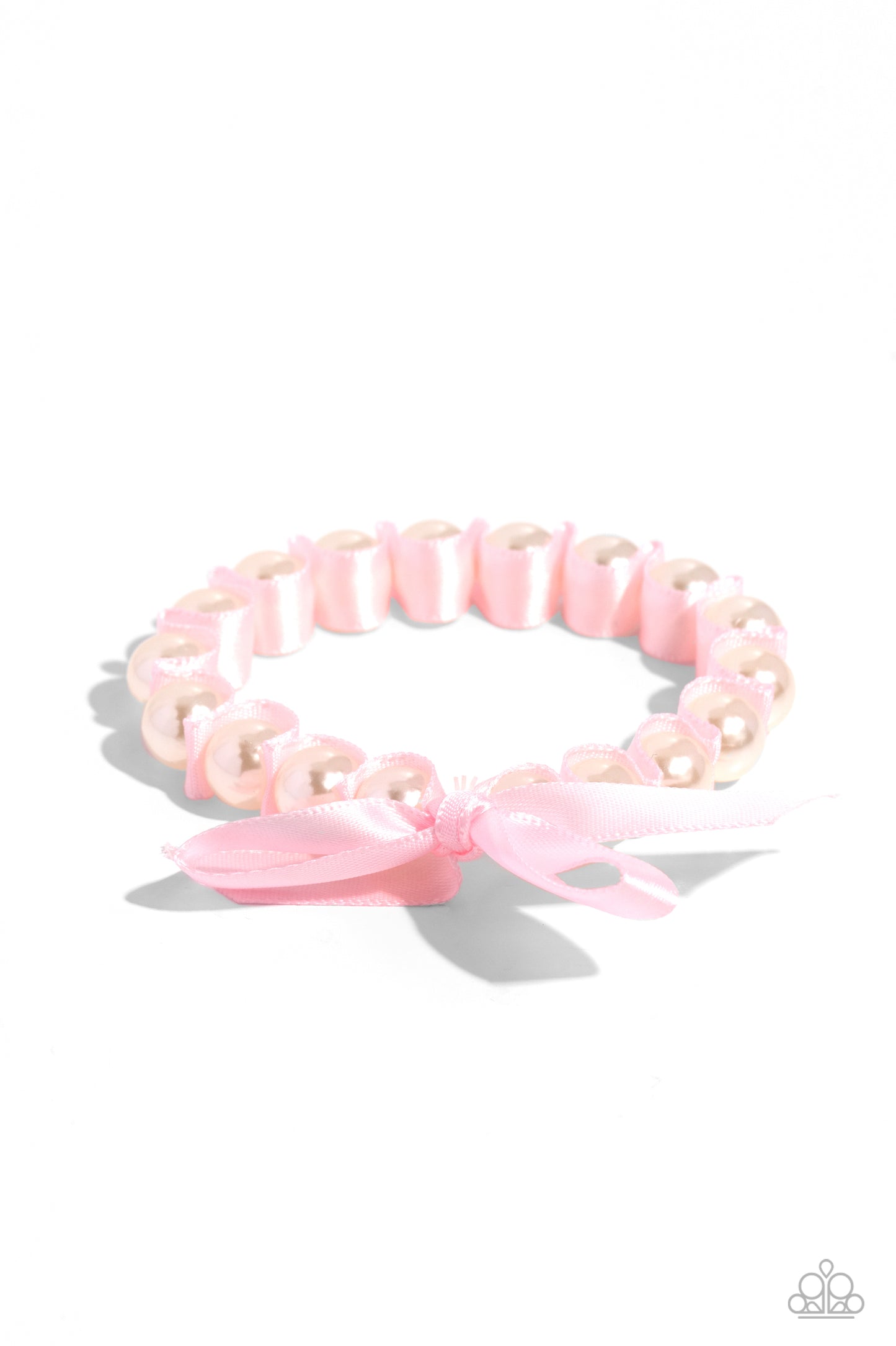 Paparazzi Bracelet - Ribbon Rarity - Pink