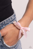 Paparazzi Bracelet - Ribbon Rarity - Pink