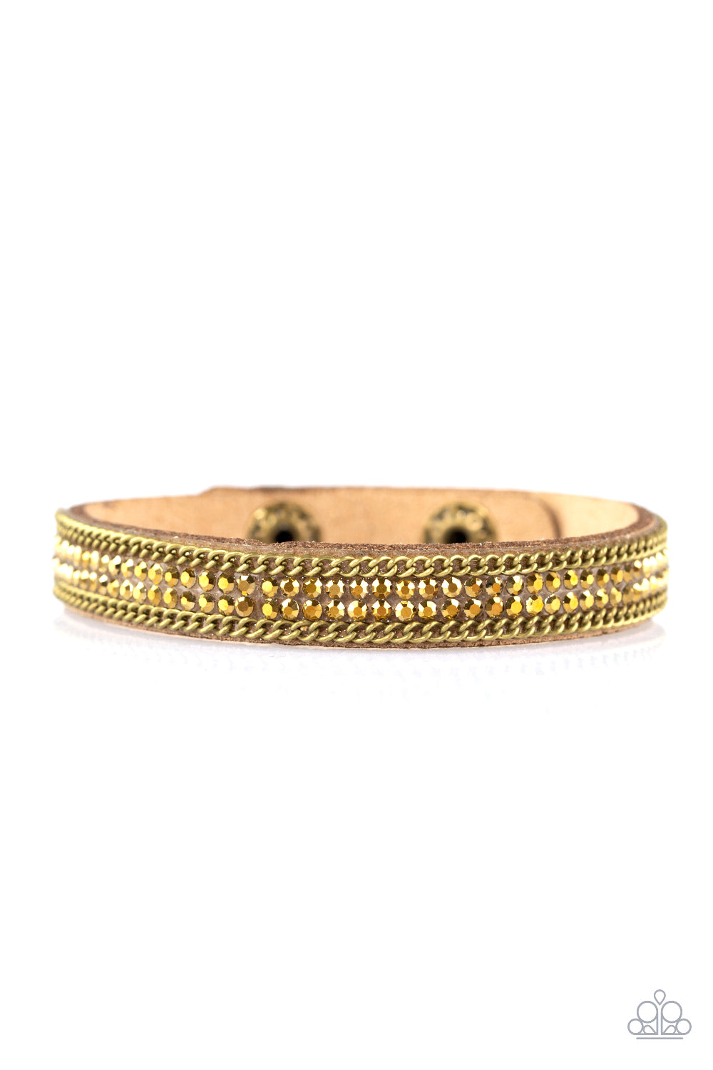 Paparazzi Bracelet - Babe Bling - Brass