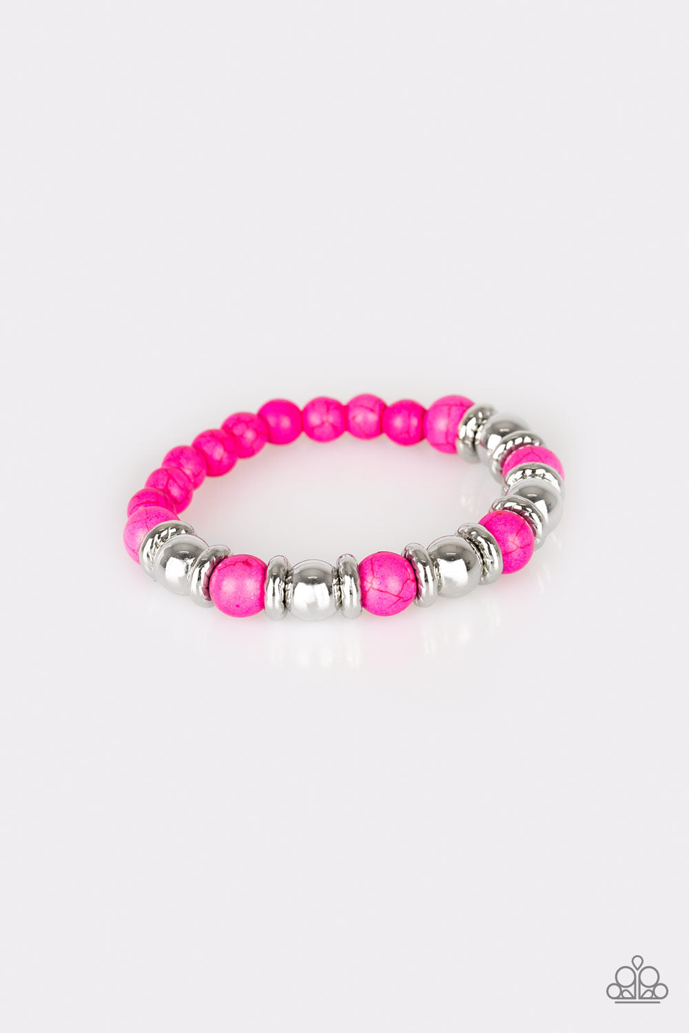 Paparazzi Bracelet - Across the Mesa - Pink