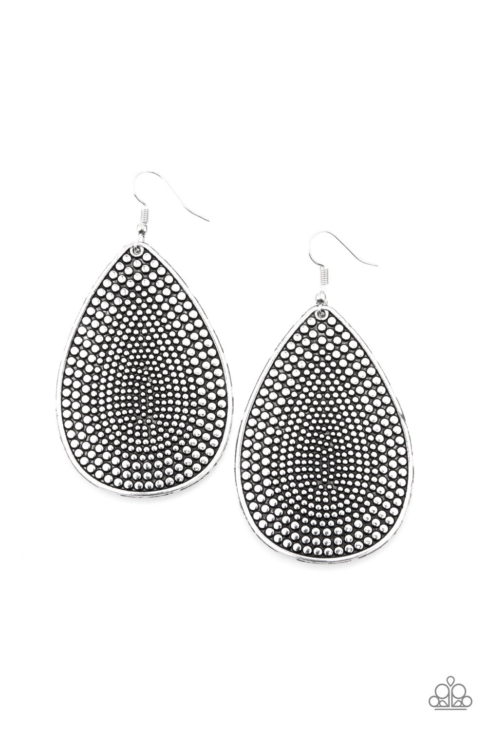 Paparazzi Earrings - Artisan Adornment - Silver