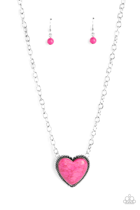 Paparazzi Necklace - Authentic Admirer - Pink