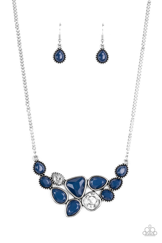 Paparazzi Necklace - Breathtaking Brilliance - Blue