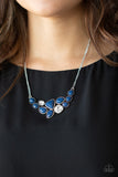 Paparazzi Necklace - Breathtaking Brilliance - Blue