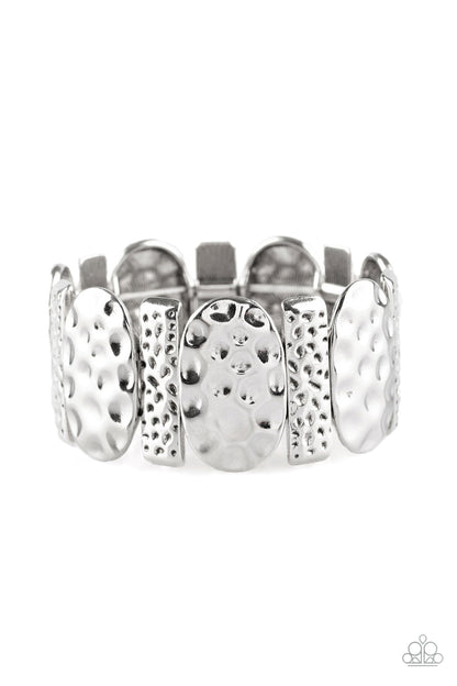 Paparazzi Bracelet - Cave Cache - Silver