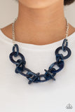 Paparazzi Necklace - Chromatic Charm - Blue