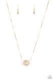Paparazzi Necklace - Come Out of Your BOMBSHELL - Gold