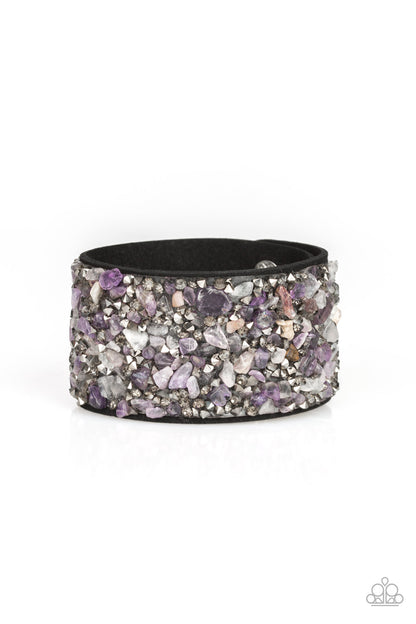 Paparazzi Bracelet - Crush Rush - Purple