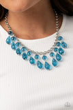 Paparazzi Necklace - Crystal Enchantment - Blue