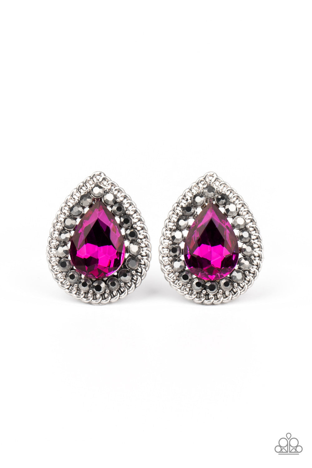 Paparazzi Earrings - Debutante Debut - Pink