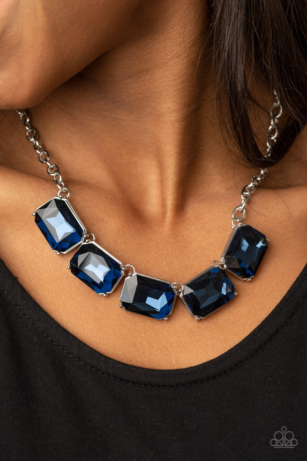 Paparazzi Necklace - Deep Freeze Diva - Blue