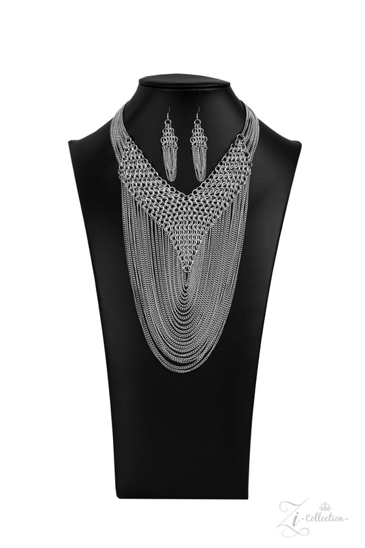 Paparazzi Zi Necklace - Defiant - 2020