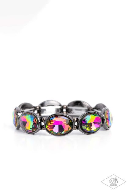 Paparazzi Bracelet - Diva In Disguise - Multi - Black Diamond Encore