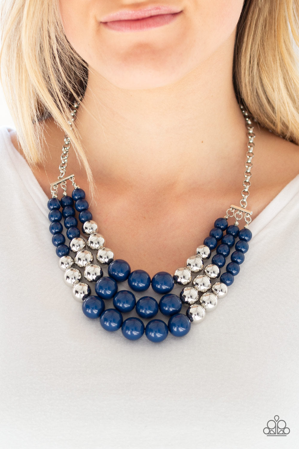 Paparazzi Necklace - Dream Pop - Blue