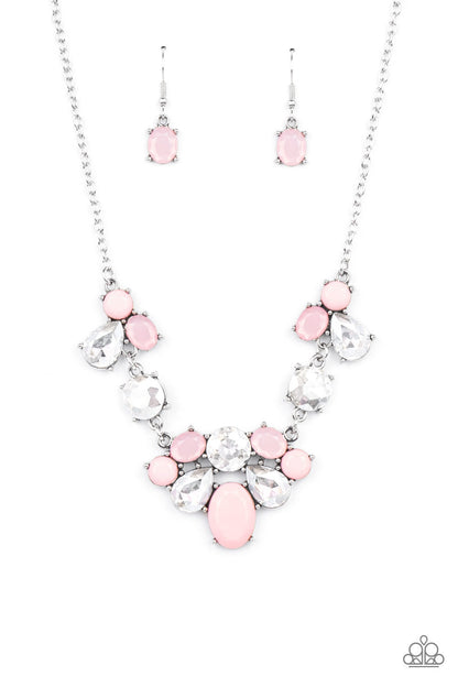 Paparazzi Necklace - Ethereal Romance - Pink