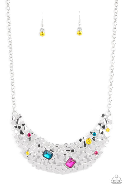 Paparazzi Necklace - Fabulously Fragmented - Multi