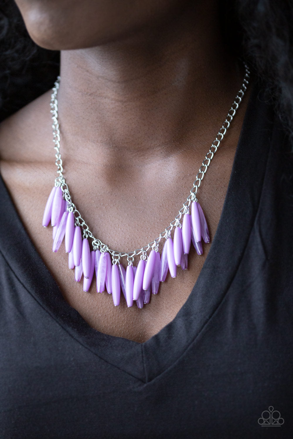 Paparazzi Necklace - Full of Flavor - Purple