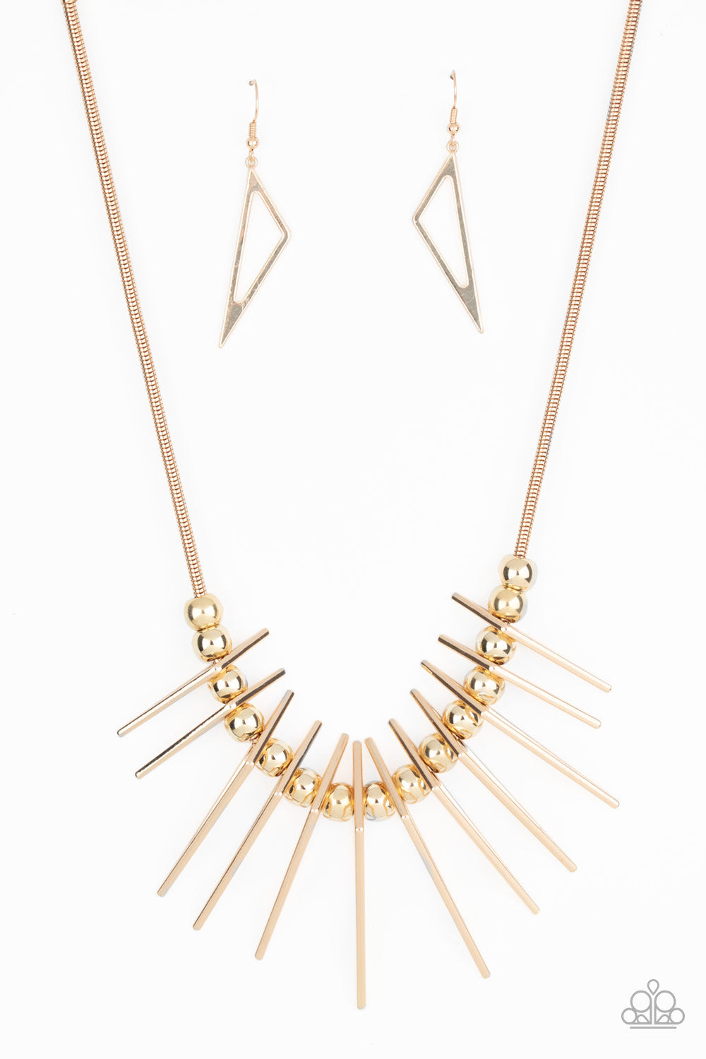 Paparazzi Necklace - Fully Charged - Gold