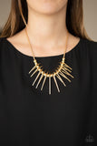 Paparazzi Necklace - Fully Charged - Gold