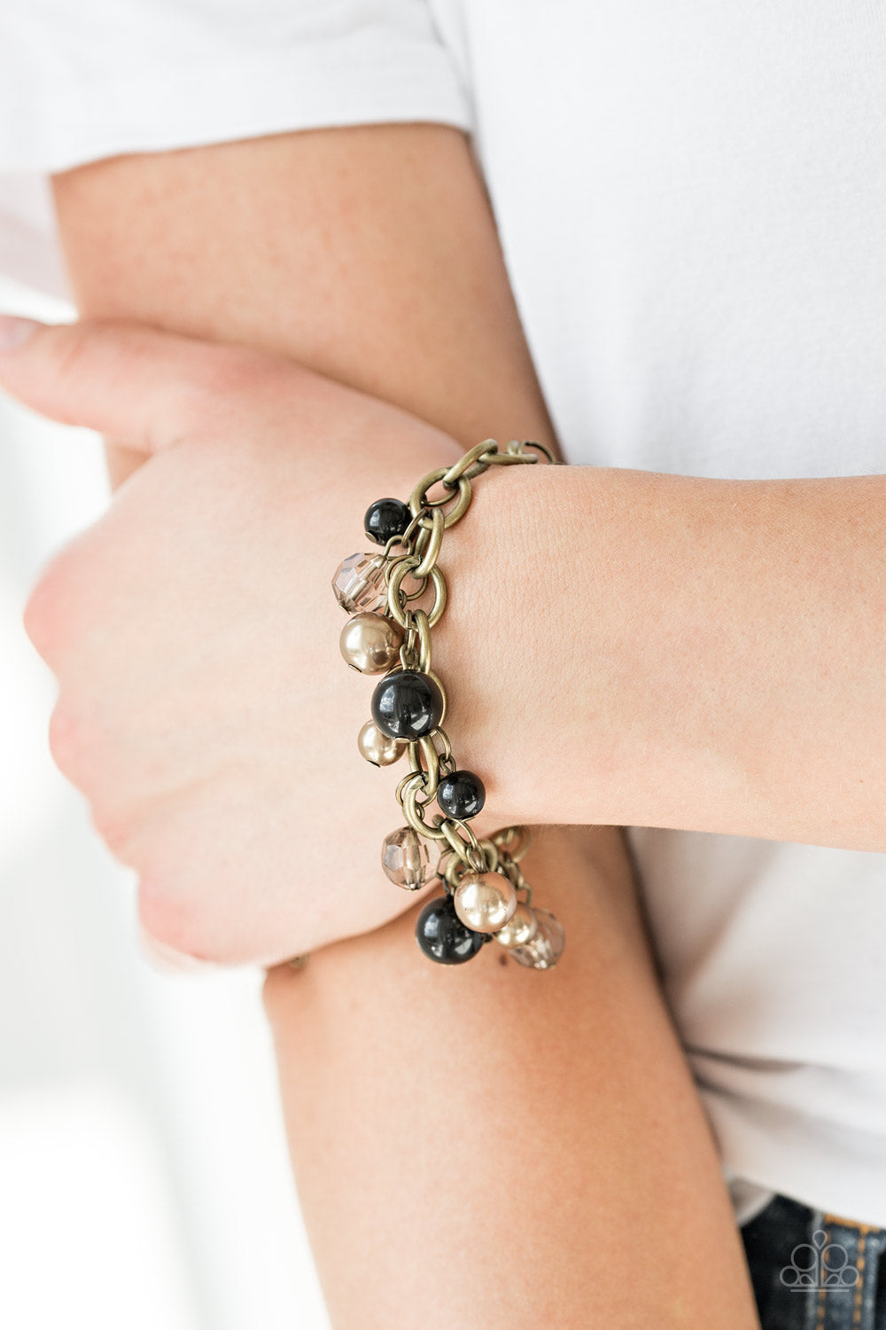 Paparazzi Bracelet - Grit and Glamour - Black