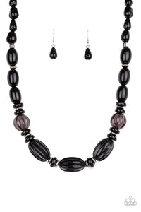 Paparazzi Necklace - High Alert - Black