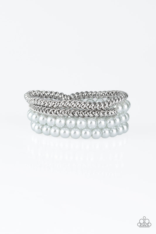 Paparazzi Bracelet - Industrial Incognito - Silver