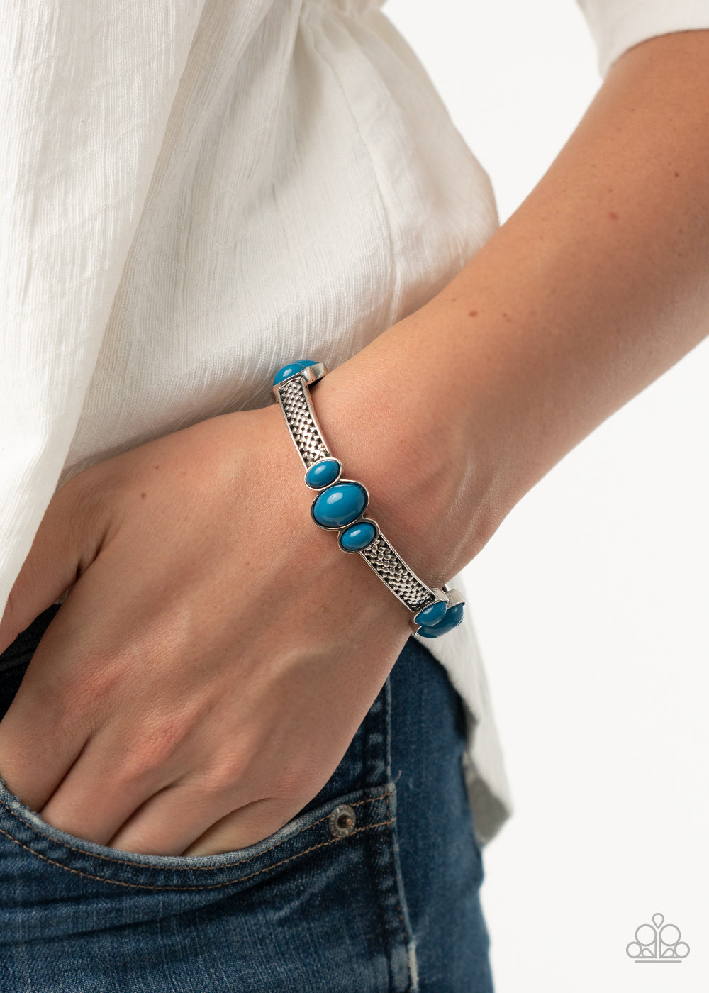 Paparazzi Bracelet - Instant Zen - Blue