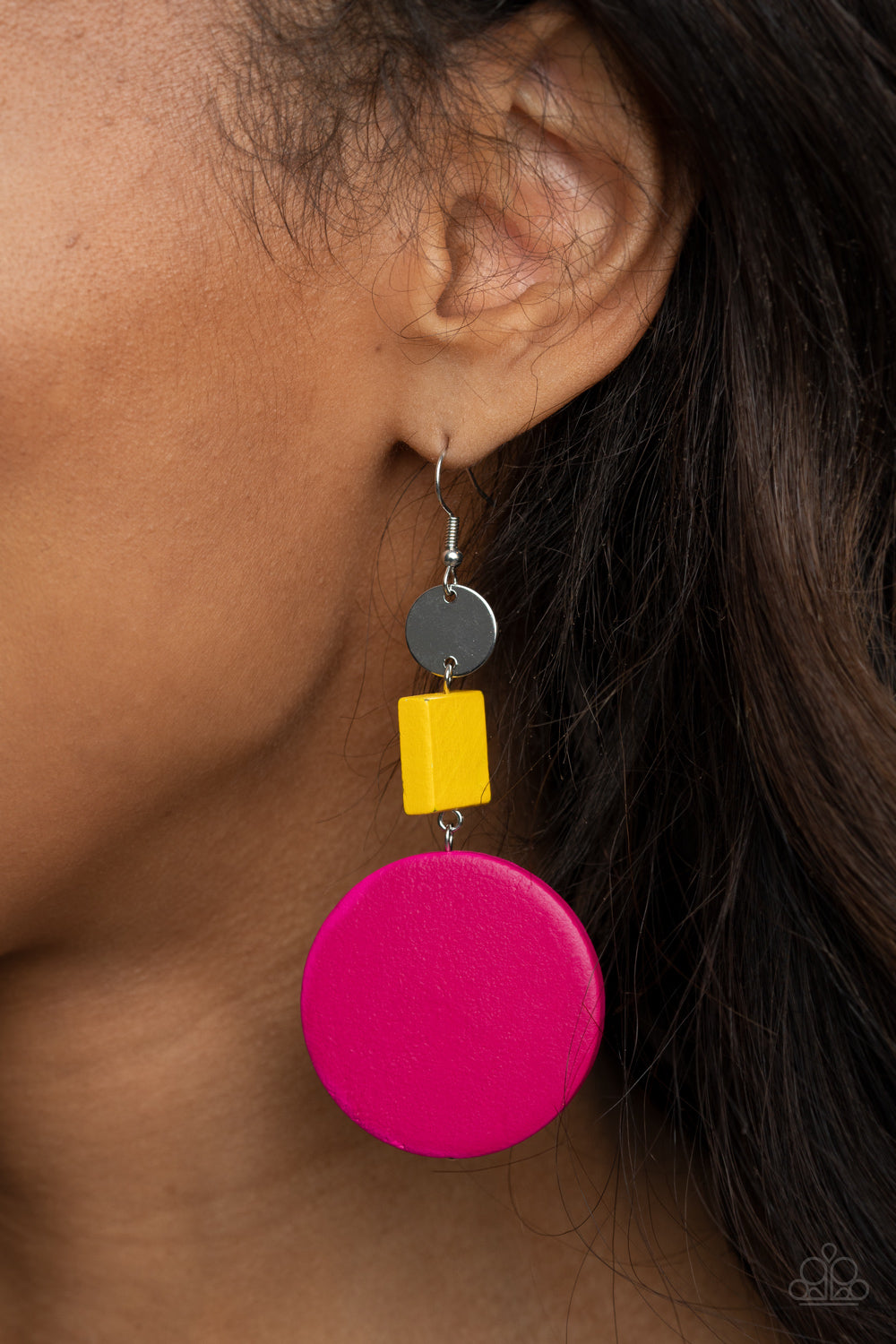 Paparazzi Earrings - Modern Materials - Multi