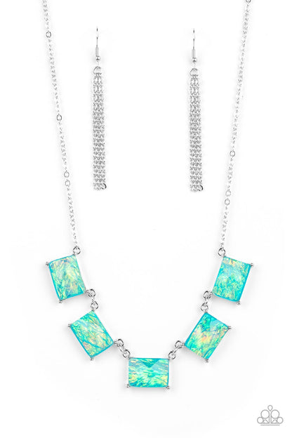 Paparazzi Necklace - Opalescent Oblivion - Blue